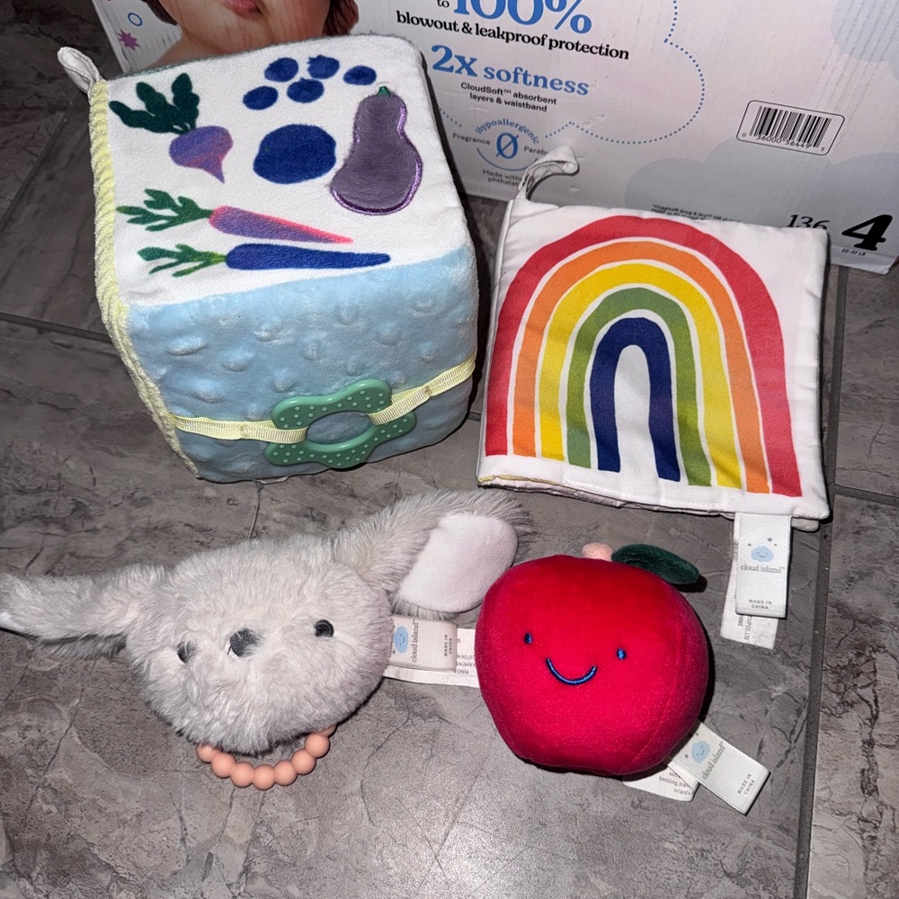 Colorful Baby Sensory Toy Set